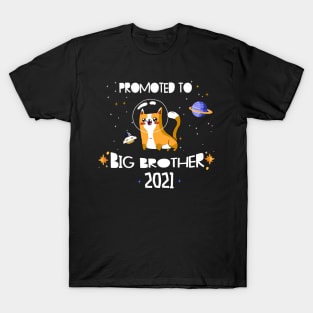 big brother 2021 cat astronaut pregancy announcement T-Shirt